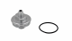 Fuel Filter Outlet Cap, -6AN / Dash 6 Clear | Fuelab