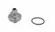 Fuel Filter Outlet Cap, -10AN / Dash 10 Clear | Fuelab