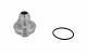 Fuel Filter Outlet Cap, -12AN / Dash 12 Clear | Fuelab