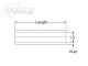 Silicone Hose 19mm, 0,9m Length, black