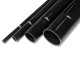 Silicone Hose 89mm, 0,9m Length, black