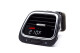 P3 V3 OBD2 - VW EOS / Scirocco Gauge (2007-2017) RHD, Scirocco / EOS, Red bars / White digits, Pre-installed in OEM Vent (SILVER TRIM)
