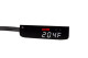 P3 V3 OBD2 - VW Golf Mk5 Polo Gauge (2009-2018) RHD, Polo/GTI/TDI, Red bars / White digits