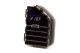 P3 V3 OBD2 - Ford F-150 Gauge (2009-2014) , Blue bars / White digits, Pre-installed in OEM Vent (BLACK TRIM)