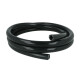 BOOST products Silicone Vacuum Hose Reinforced 10mm (0.4") ID, Black, 3m (9ft) Roll