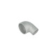90° Cast Aluminum Elbow Reducer 3.0" / 76mm to 2.0" / 51mm - Tight Radius