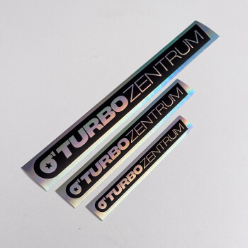 TurboZentrum Sticker HALO BLACK - 15cm