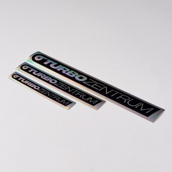 TurboZentrum Sticker HALO BLACK - 30cm