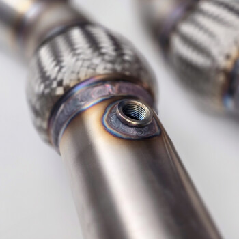 Downpipe Audi S4 / RS4 B5 / A6 C5 2.7TT without catalyst / Stainless Steel / pair / Made in Germany