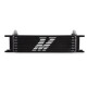 Oil Cooler -8AN Mishimoto / Universal / 10 Rows / Black | MMOC-10-8BK