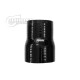 Silicone Transition Coupler, 127 - 115mm, black