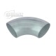 90° Stainless Steel Elbow Tight Bend Radius 2.0mm Wall, 4.0" / 102mm