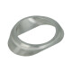 Adapter oval to round for manifold construction 1.4541