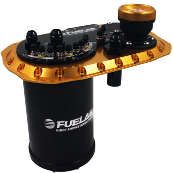 Fuelab Quick Service Surge Tank (QSST) 2.0 - Gold