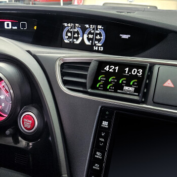 CANchecked MFD32 GEN 2 - 3.2" OBD2 Display Honda Civic FK2 - LHD