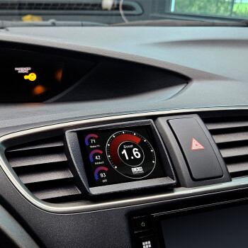 CANchecked MFD32 GEN 2 - 3.2" OBD2 Display Honda Civic FK2 - LHD