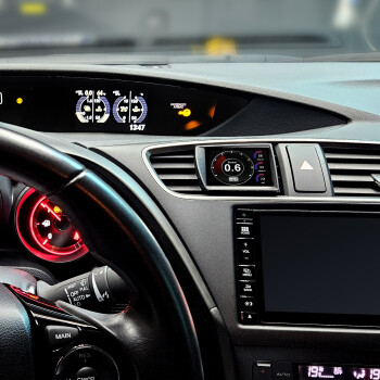 CANchecked MFD32 GEN 2 - 3.2" OBD2 Display Honda Civic FK2 - LHD