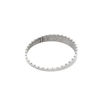 90° Pie Cut with Spigot Male Segment 42,4mm x 1.5 - Norm 2 - Radius R32 - Angle Segment 15° - Stainless Steel