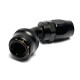 Quick Click Female Hose End Dash 4 / -04 AN - 45° - matte black