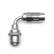 Quick Click Female Hose End Dash 4 / -04 AN - 90° - matte silver