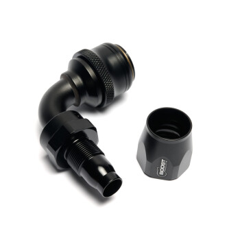 Quick Click Female Hose End Dash 6 / -06 AN - 90° -...