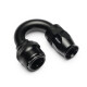Quick Click Female Hose End Dash 4 / -04 AN - 180° - matte black