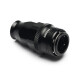 Quick Click Female PTFE Hose End Dash 8 / -08 AN - straight - matte black