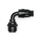 Quick Click Female PTFE Hose End Dash 8 / -08 AN - 90° - matte black