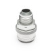 Quick Click Female Fitting Dash 10 / -10 AN to Dash 10 / -10 AN Male - matte silver