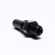 Quick Click Male Fitting Dash 6 / -06 AN to NPT 1/8" Male - matte black