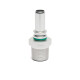 Quick Click Male Fitting Dash 6 / -06 AN to NPT 3/8" Male - matte silver