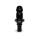 Quick Click Male Fitting Dash 4 / -04 AN to Bulkhead Dash 4 / -04 AN Male - matte black