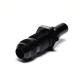 Quick Click Male Fitting Dash 6 / -06 AN to Bulkhead Dash 6 / -06 AN Male - matte black