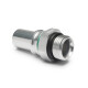 Quick Click Male Fitting Dash 10 / -10 AN to M18x1.5mm Male - matte silver
