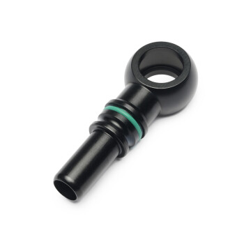 Quick Click Male Fitting Dash 6 / -06 AN to Banjo M12 - matte black