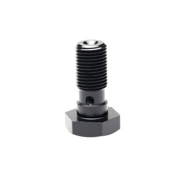 Banjo Bolt M10x1mm long - black matt