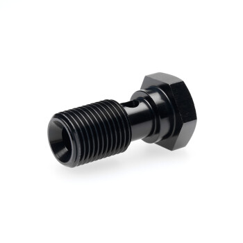 Banjo Bolt M16x1,5mm long - black matt