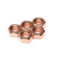 Copper Hex Nut M10x1.5 WS14 (pack of 5)