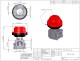 Wastegate TiAL F46P, silver, 0,4 bar