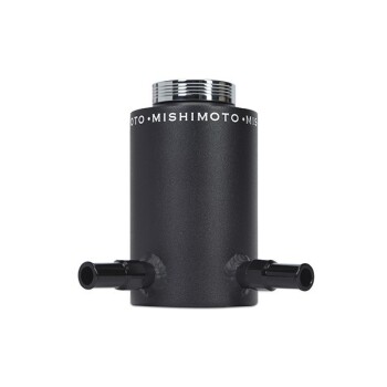 Power Steering Reservoir Tank Mishimoto / Aluminum / Wrinkle Black | MMRT-PSAWBK