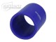 Silicone Coupler 54mm, 75mm Length, Blue