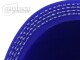 Silicone Coupler 25mm, 75mm Length, Blue