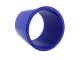 Silicone Coupler 19mm, 75mm Length, Blue