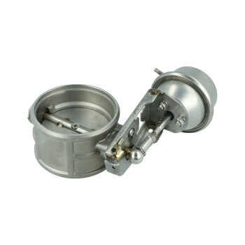 Universal 76mm Exhaust Cutout Valve Vacuum Controlled - CLOSING