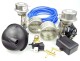 Exhaust Cutout Valve 70mm - Vacuum Controlled - Duplex System incl. Vacuum Tank