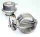 Exhaust Cutout Valve 70mm - Vacuum Controlled - Duplex System incl. Vacuum Tank
