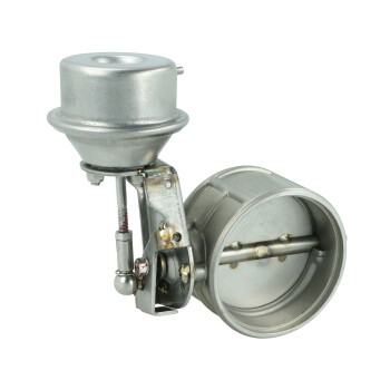 Universal 70mm Exhaust Cutout Valve Vacuum Controlled -...