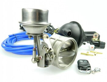Exhaust Cutout Valve 70mm - Vacuum Controlled - Complete...