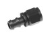 -10 straight AN / JIC hose end push lock - black | RHP