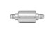 -08 inlet -08 outlet AN high flow fuel filter - clear | RHP